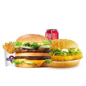 Biggy Mac + Chicken Burger