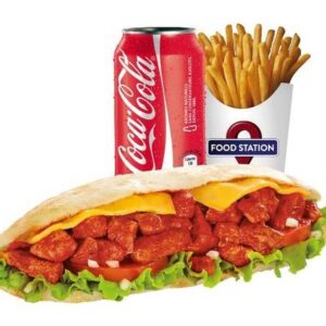 Menu sandwich chicken tandoori