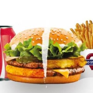 Menu rösti chicken burger