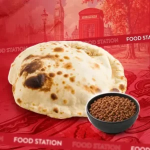 Cheese Naan Viande Hachée