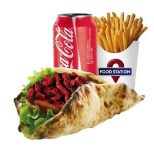 Menu naan poulet tandoori