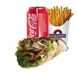 Menu naan kebab