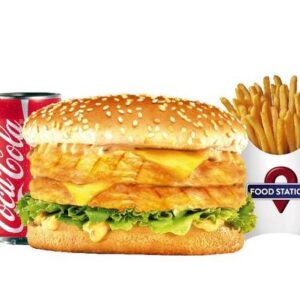 Menu filet grillé burger